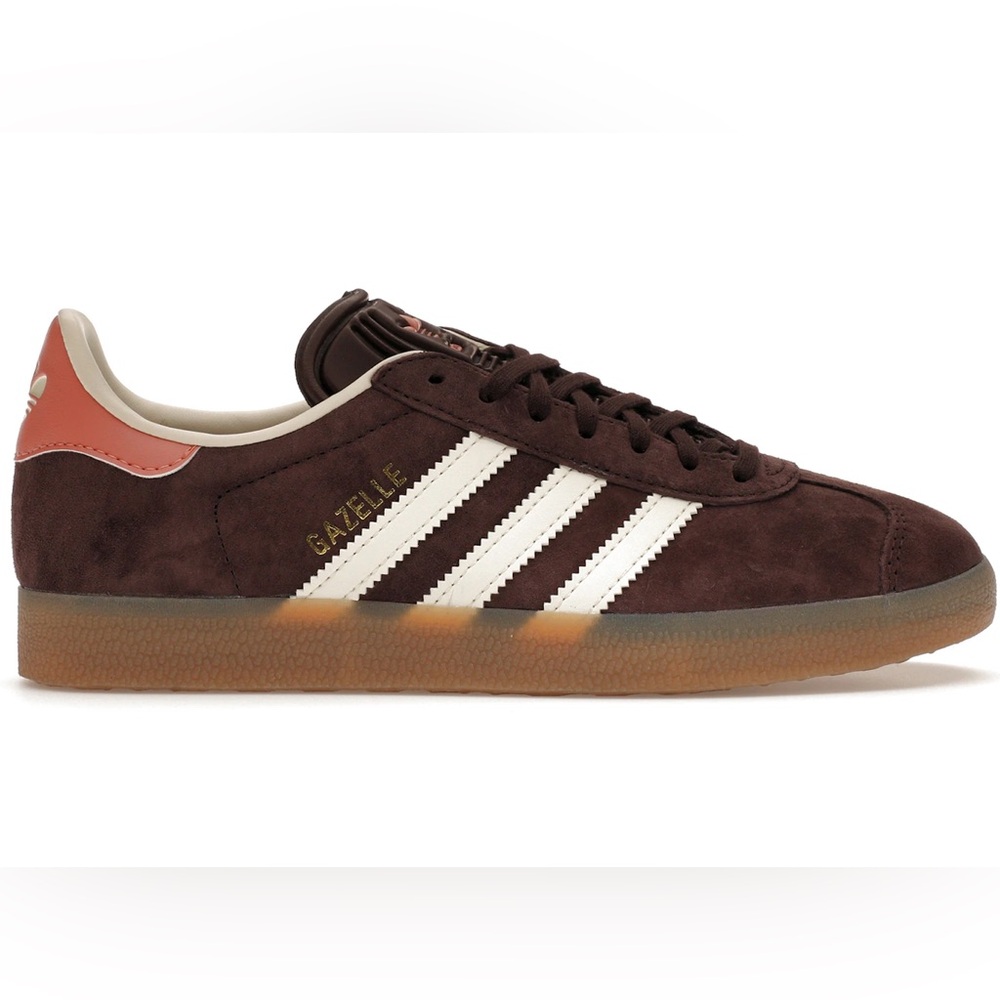 adidas Gazelle Brown and Cream Sneakers